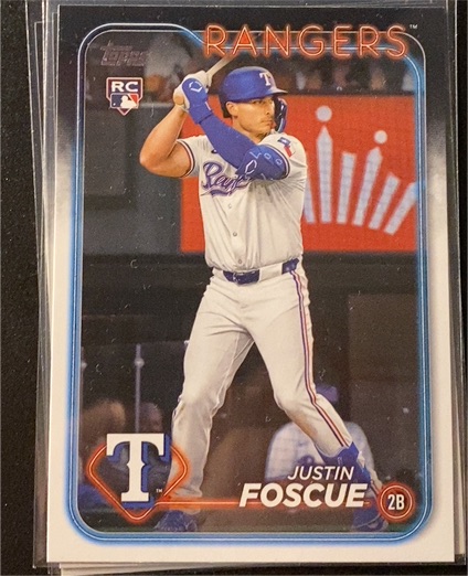 2024 Topps Update #US296 Justin Foscue — front