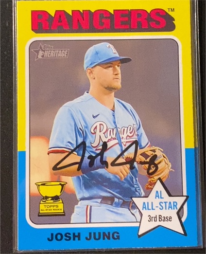 2024 Topps Heritage #298 Josh Jung — front
