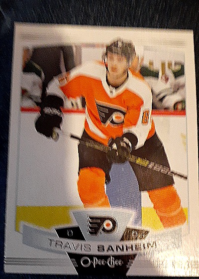 2019-20 O-Pee-Chee #96 Travis Sanheim Philadelphia Flyers — front