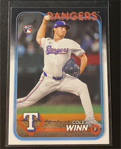 2024 Topps Update Series #US109 Cole Winn — front