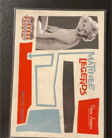 2011 Panini Americana Matinee Legends Bette Davis — front