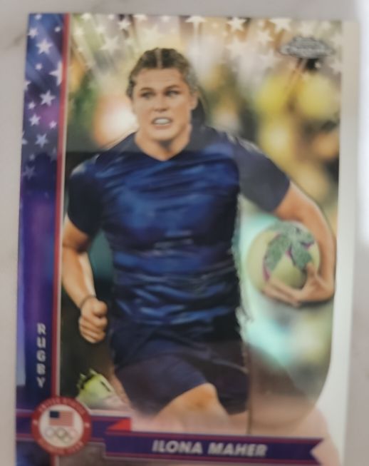 2024 Topps Chrome US Olympic Hopefuls Ilona Maher — front