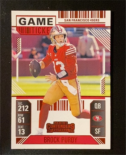 2024 Panini Contenders #88 Brock Purdy — front