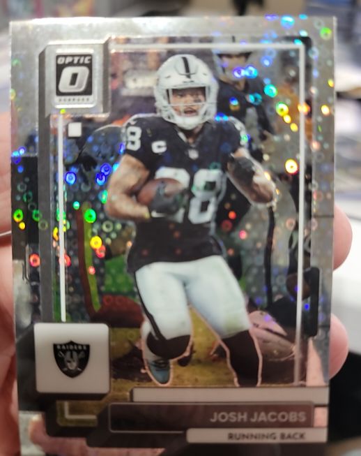 2022 Panini Donruss Optic #102 Josh Jacobs — front