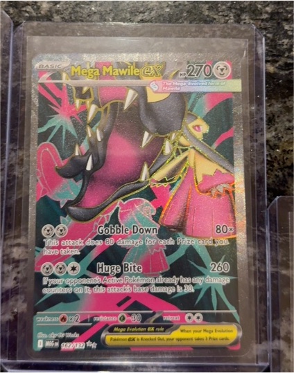 2015 Pokémon Mega Evolutions #162 Mega Mawile ex — front