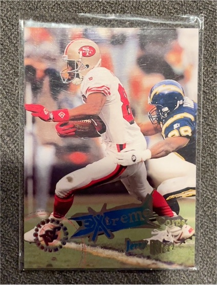 1995 Topps Stadium Club Extreme Corps #X207 Jerry Rice — front