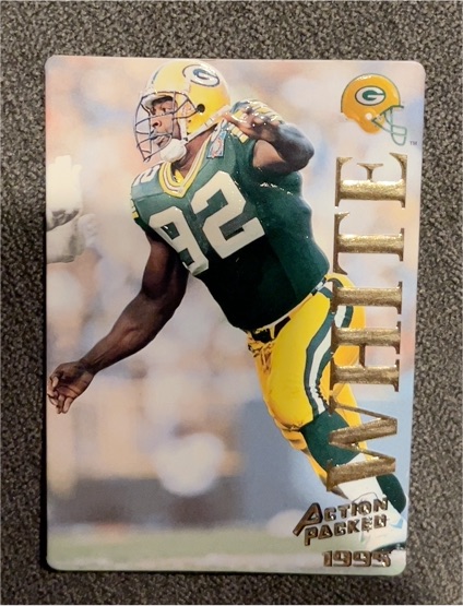 1995 Action Packed #50 Reggie White — front