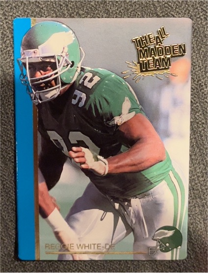 1991 Action Packed All-Madden #19 Reggie White Philadelphia Eagles — front