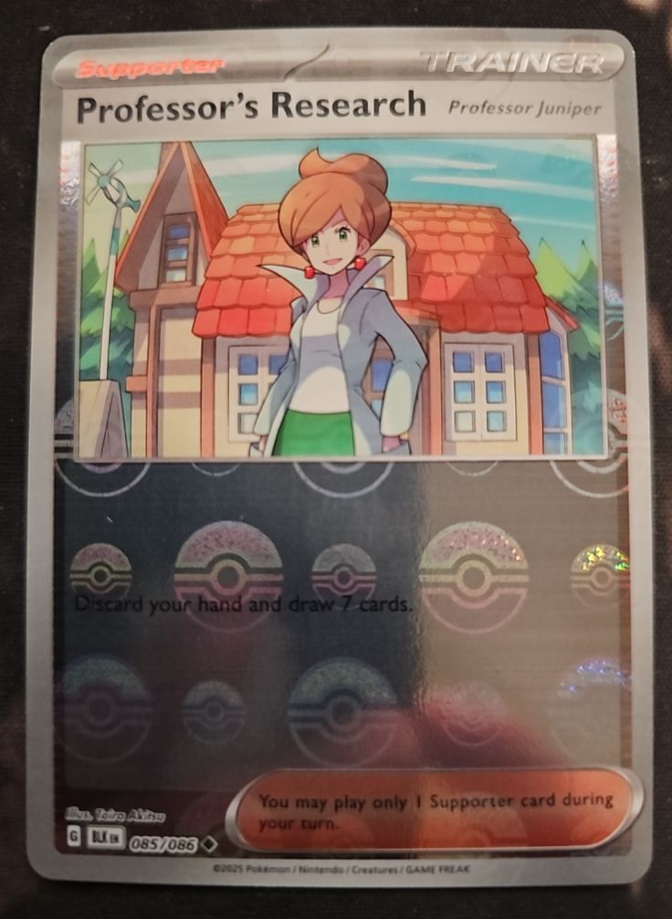 2025 Pokémon Scarlet & Violet SV11B #085 Professor's Research — front