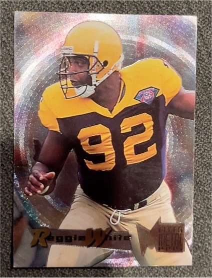 1995 Fleer Metal #73 Reggie White — front