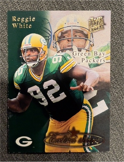 1995 Fleer Ultra Extra Stars #491 Reggie White — front