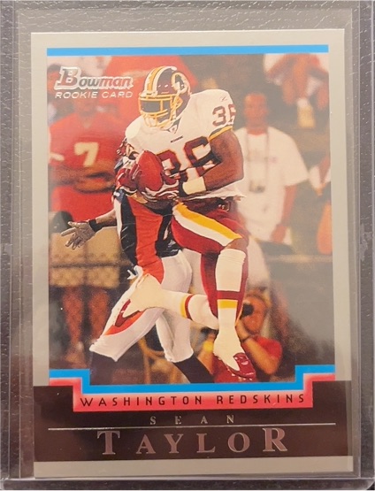 2004 Bowman # not visible Sean Taylor — front