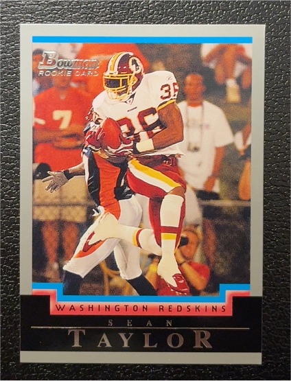 2004 Bowman #127 Sean Taylor — front