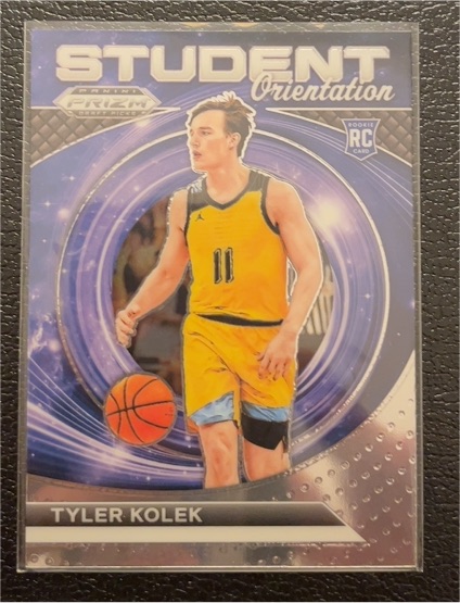 2024 Panini Prizm Draft Picks #11 Tyler Kolek Student Orientation — front