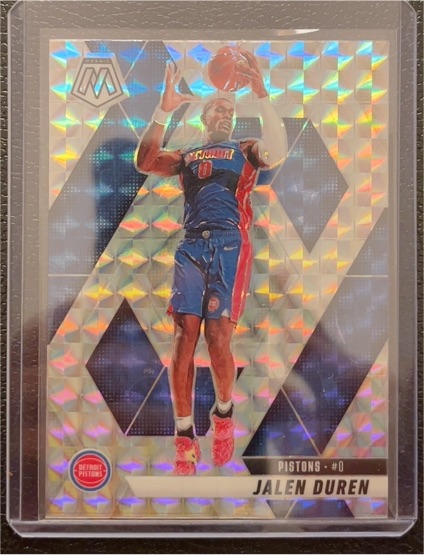 2024-25 Panini Mosaic #15 Jalen Duren — front