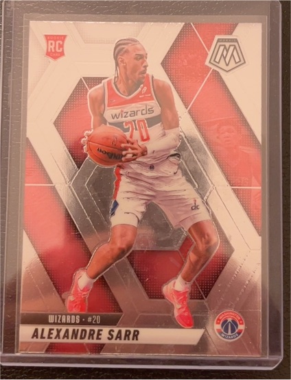 2024-25 Panini Mosaic #216 Alexandre Sarr — front