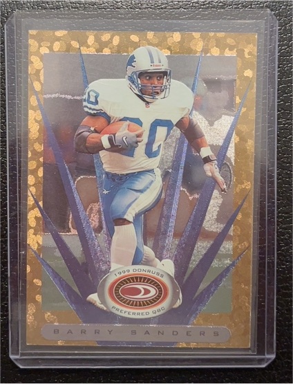 1999 Donruss Preferred QBC #101 Barry Sanders — front