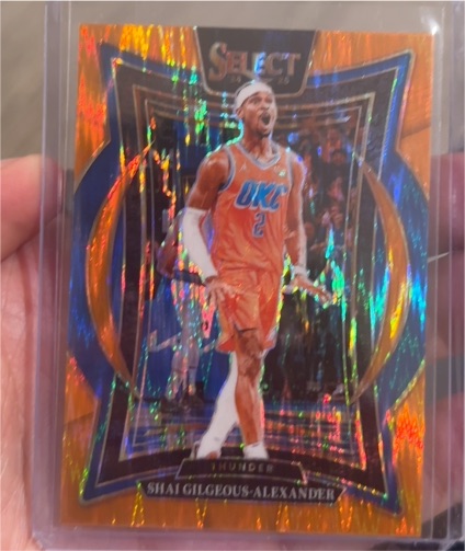 2024-25 Panini Select Concourse #36 Shai Gilgeous-Alexander — front