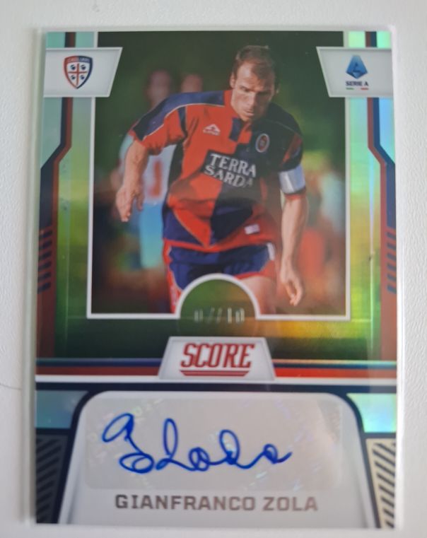 2023-24 Panini Score Serie A #SS-GZ Gianfranco Zola — front