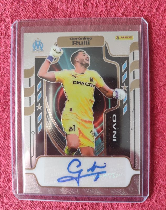 2024 Panini 125 Years Olympique de Marseille Gerónimo Rulli UFO Autograph — front