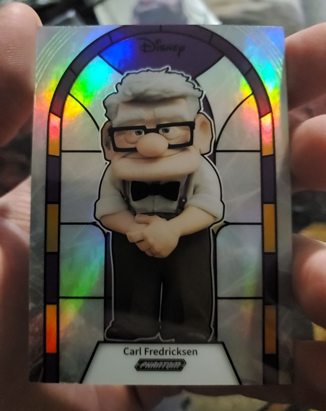 2025 Kakawow Phantom Disney Stained Glass Carl Fredricksen — front