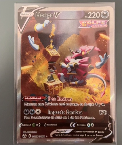 2023 Pokémon Crown Zenith #GG53 Hoopa V — front