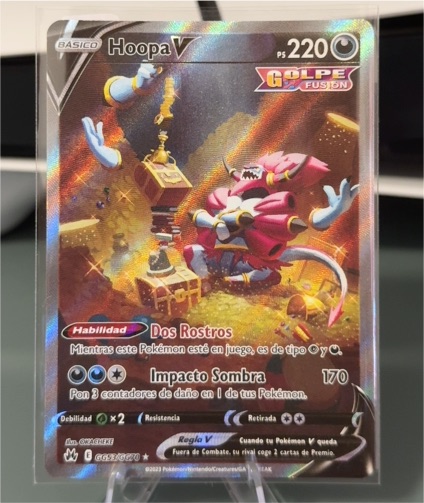 2023 Pokémon Crown Zenith #GG53 Hoopa V — front
