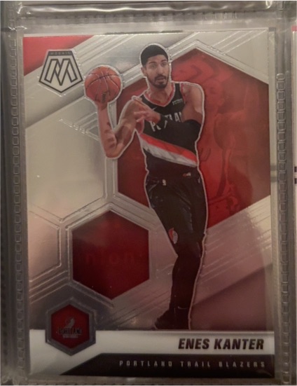 2020-21 Panini Mosaic Basketball #120 Enes Kanter — front