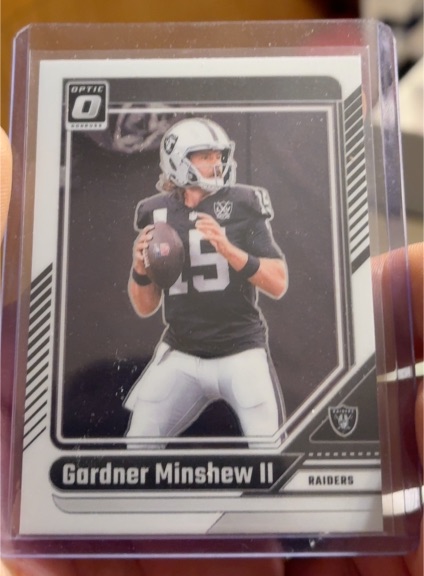 2024 Panini Donruss Optic #100 Gardner Minshew II — front