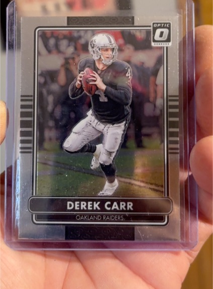 2024 Panini Donruss Optic 2014 Retro Series #26 Derek Carr — front