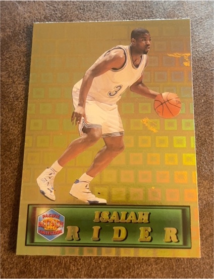 1994-95 Pacific Crown Collection Prism #49 Isaiah Rider — front