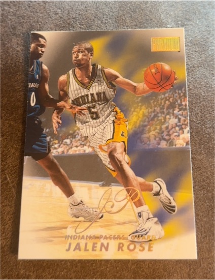 1998 SkyBox Premium #94 Jalen Rose — front