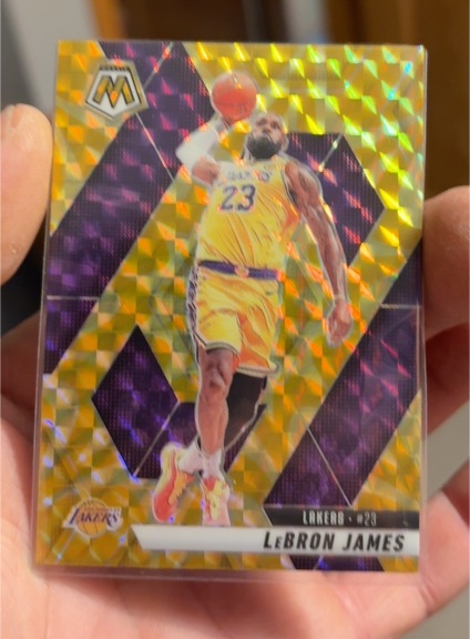 2024-25 Panini Mosaic #23 LeBron James — front