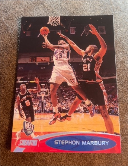 2000-01 Topps Stadium Club #92 Stephon Marbury — front