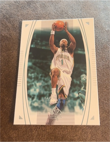 2003-04 Upper Deck SP Authentic #55 Baron Davis — front