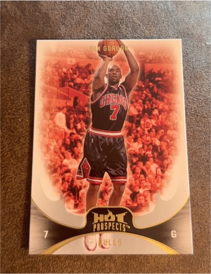2008-09 Fleer Hot Prospects #32 Ben Gordon — front