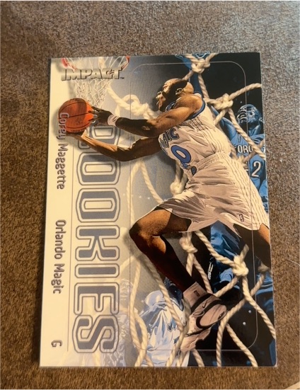 1999-00 SkyBox Impact #12 Corey Maggette Rookie Orlando Magic — front