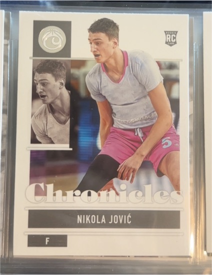 2022 Panini Chronicles Draft Picks #15 Nikola Jovic — front