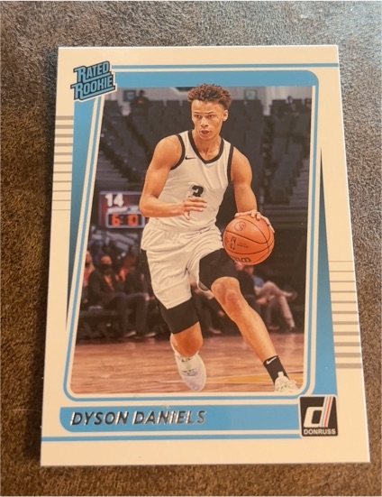 2022-23 Panini Chronicles Draft Picks Donruss Rated Rookies #7 Dyson Daniels — front