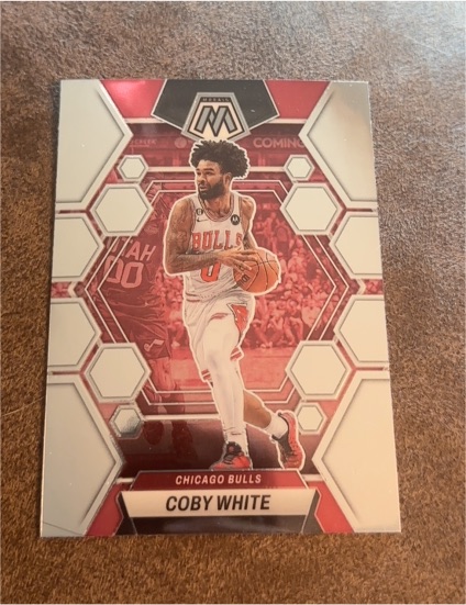 2022-23 Panini Mosaic #64 Coby White — front
