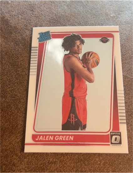 2021-22 Panini Donruss Optic #159 Jalen Green — front
