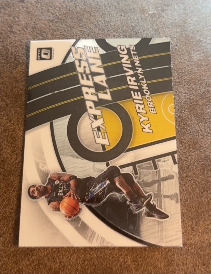 2021-22 Panini Donruss Optic #11 Kyrie Irving Express Lane — front