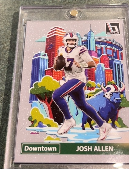 2024 Panini Donruss Downtown Josh Allen — front