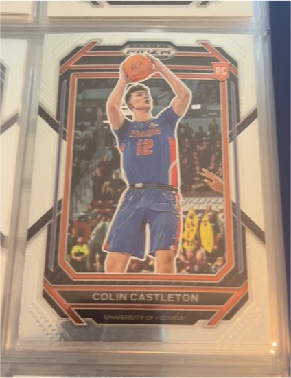 2023 Panini Prizm Draft Picks #45 Colin Castleton — front