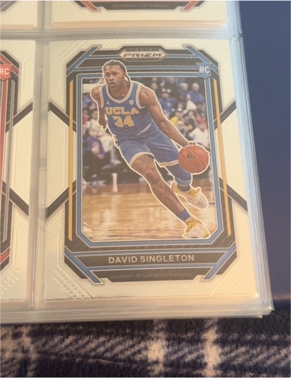 2023 Panini Prizm Draft Picks #16 David Singleton — front
