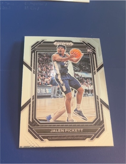 2023-24 Panini Prizm Draft Picks #32 Jalen Pickett Rookie RC — front