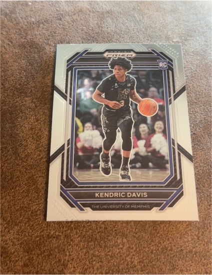 2023-24 Panini Prizm Draft Picks #36 Kendric Davis — front