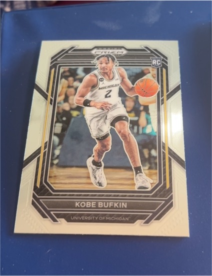 2023-24 Panini Prizm Draft Picks #22 Kobe Bufkin — front