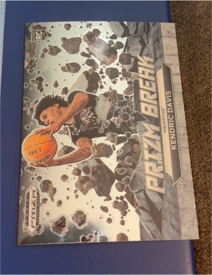 2023 Panini Prizm Draft Picks Prizm Break #PB-4 Kendric Davis — front