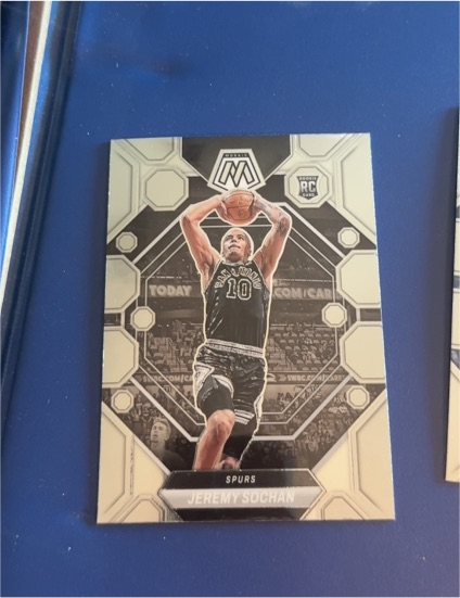 2022-23 Panini Mosaic #226 Jeremy Sochan — front
